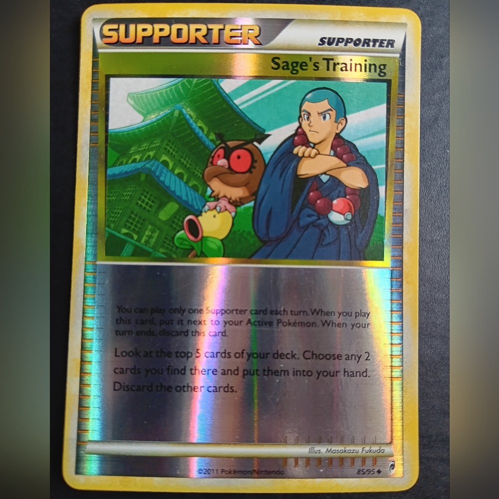 Sages Training Supporter Pokemon Card - Call of Legends - 85/95 Reverse Holo